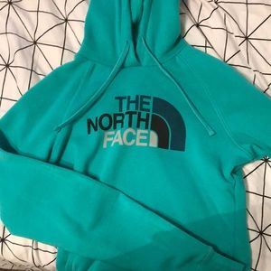 Blue kids north face hoody